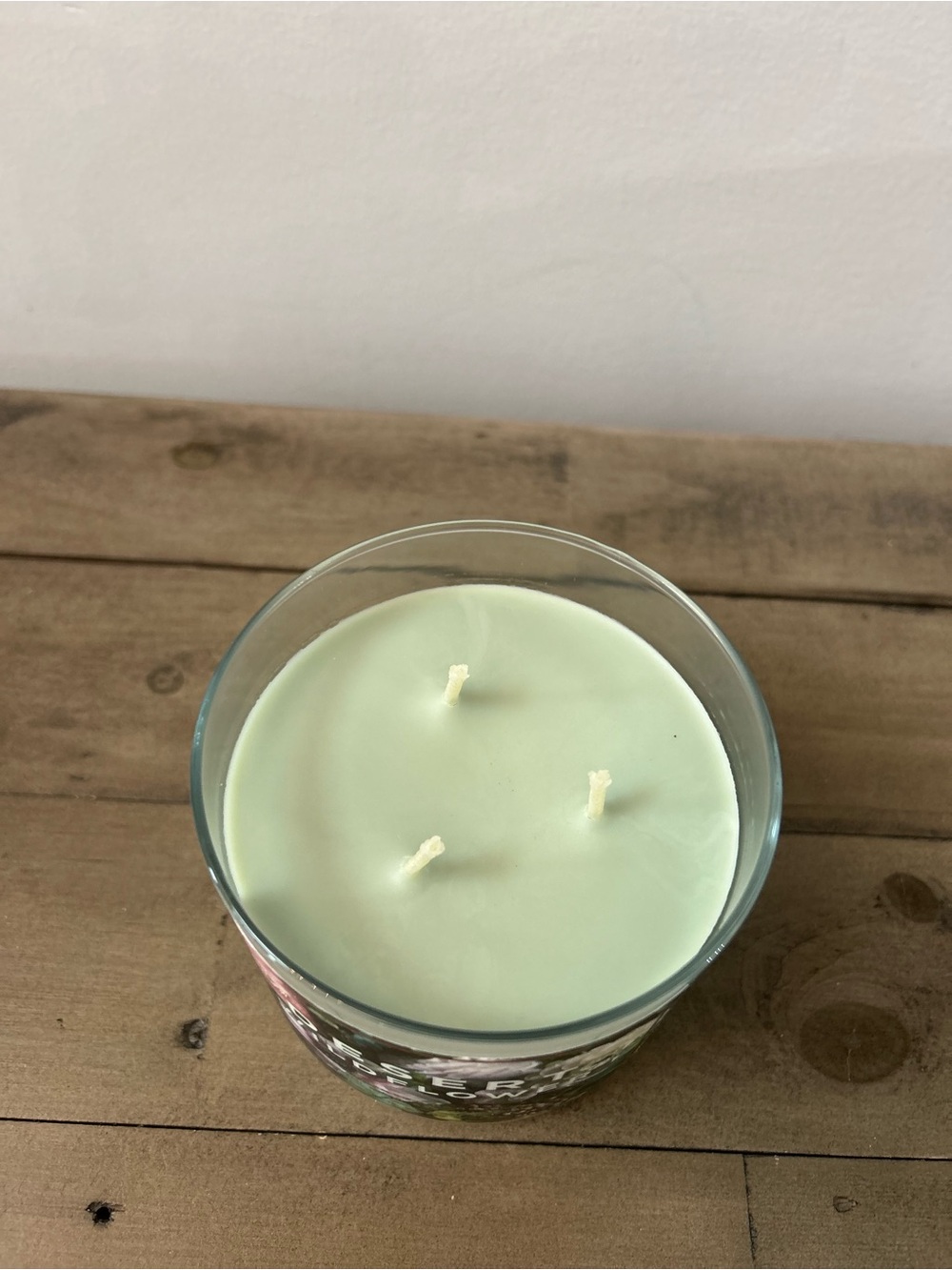 Bath & Body Works Desert Wildflower 3-Wick Candle Discontinued Rose Gold Lid - Picture 6 of 9